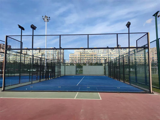 Lapangan Tenis Padel Luar Ruangan Baja Q235 12mm CE