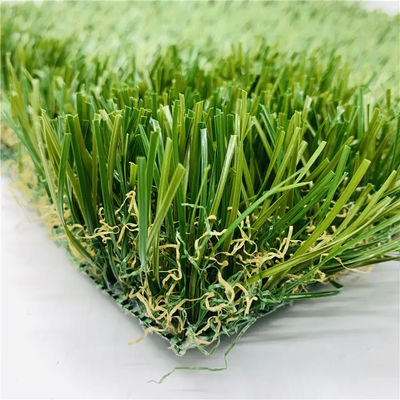 Lansekap Palsu Rumput Buatan Sintetis Hias 40mm PP 3/8 ''