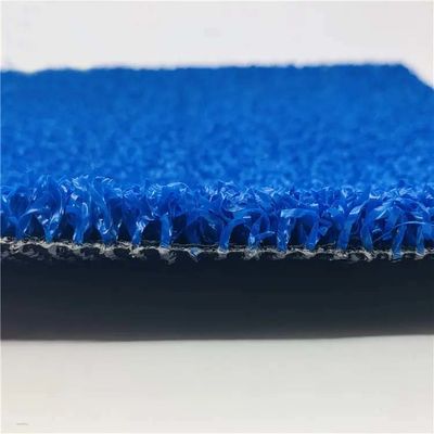 Anti UV Golf Artificial Grass Indoor Menempatkan Lateks Hijau 12mm 13mm SBR
