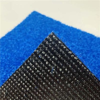 Anti UV Golf Artificial Grass Indoor Menempatkan Lateks Hijau 12mm 13mm SBR
