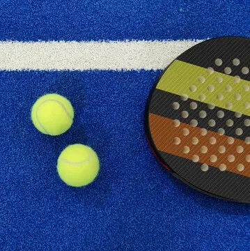 Lapangan Tenis Panoramic Padel Tipe WPT 15mm 8000D Pengukur 3/16''